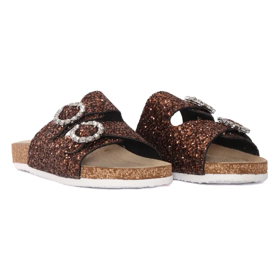 Sandales à paillettes