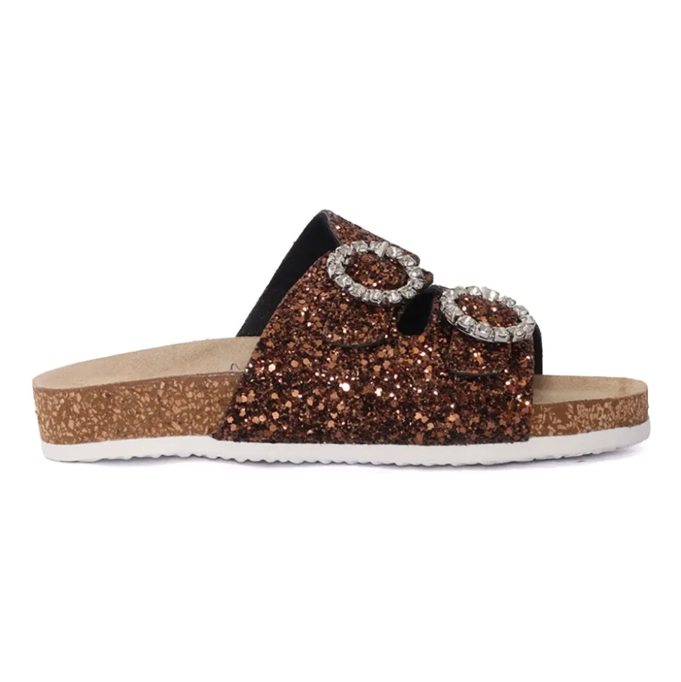 Sandales à paillettes
