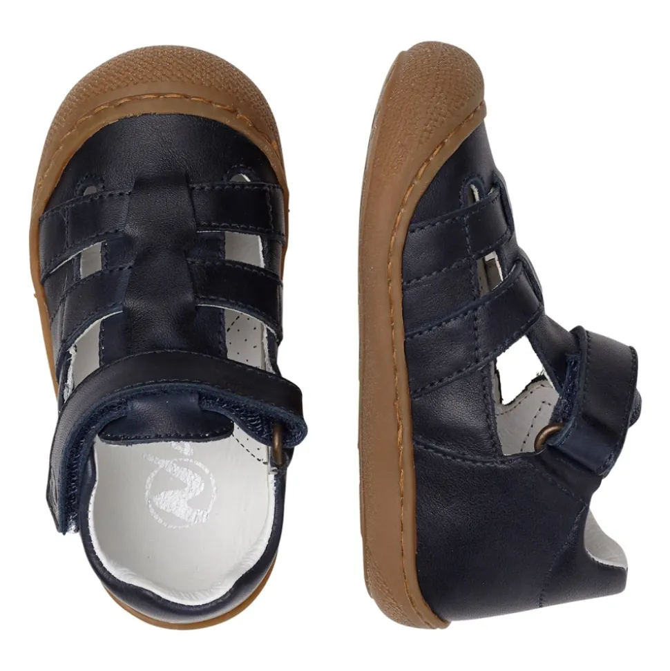 Sandales semi-ouvertes en cuir BEDE