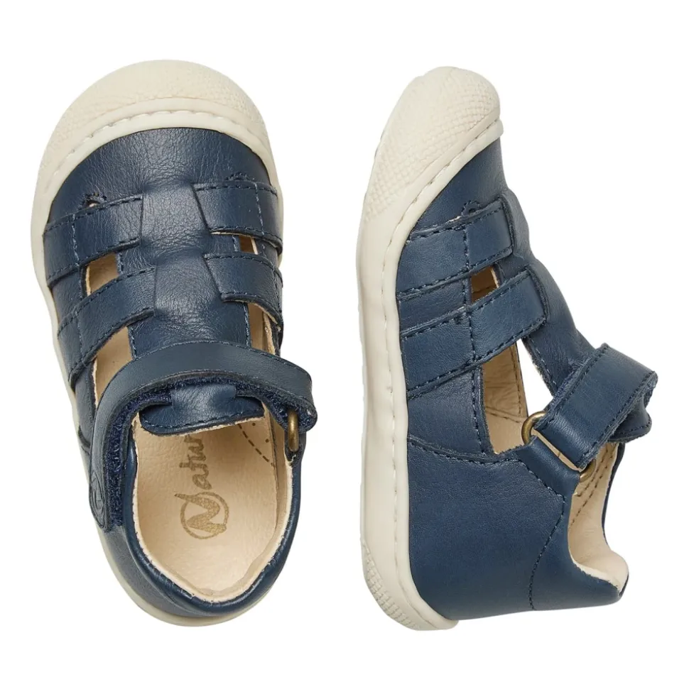 Sandales semi-ouvertes en cuir BEDE
