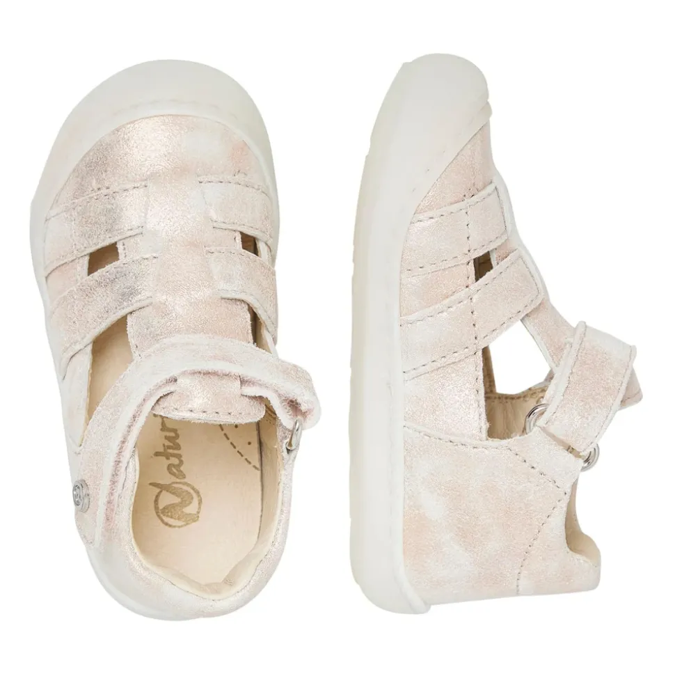 Sandales semi-ouvertes en cuir BEDE