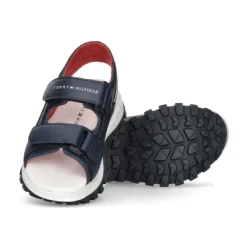 Sandales à Velcro Rayées