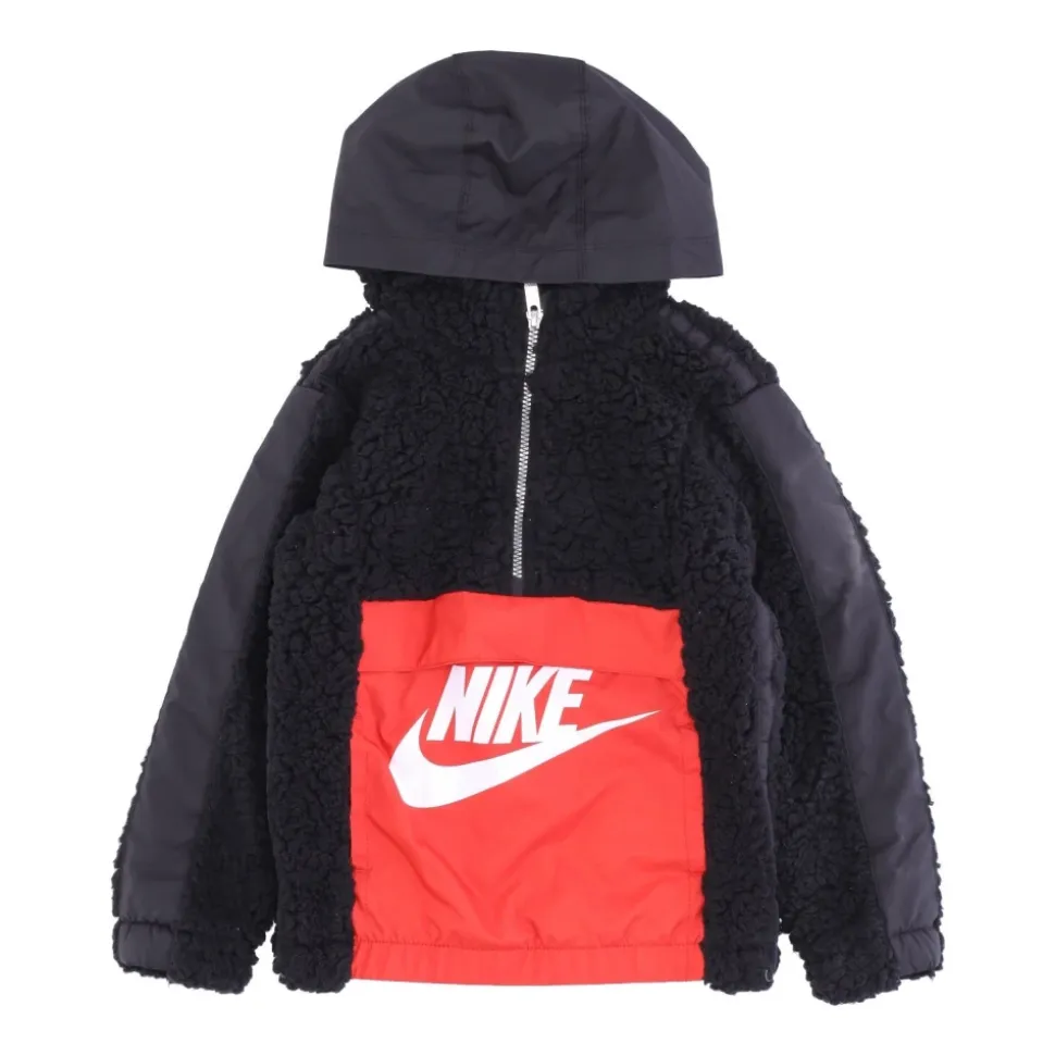 Sherpa Half Zip Hoodie