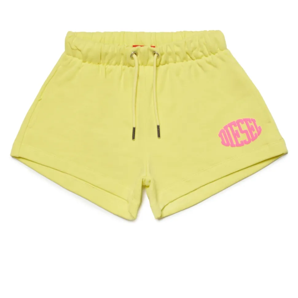 Short en Molleton avec Imprimé Gonflant