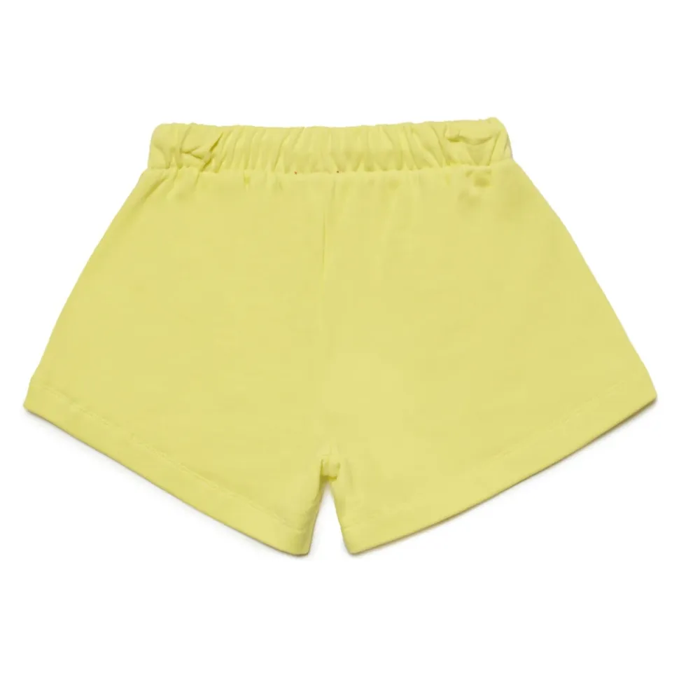 Short en Molleton avec Imprimé Gonflant