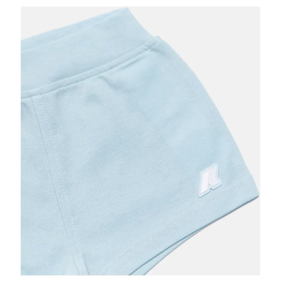 Short en Piqué Noisette