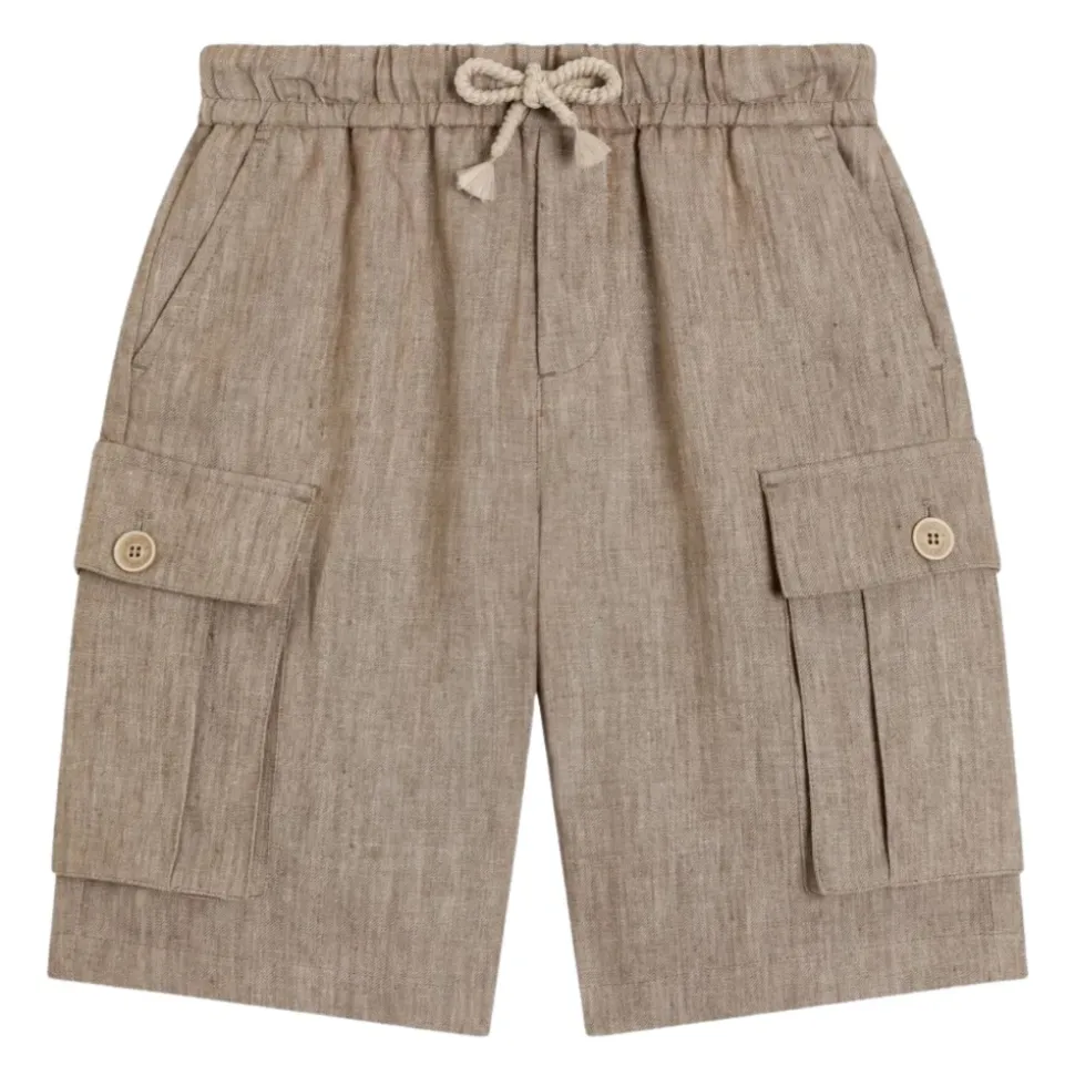 Shorts Bermuda en lin