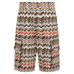 Shorts Cargo à Chevrons