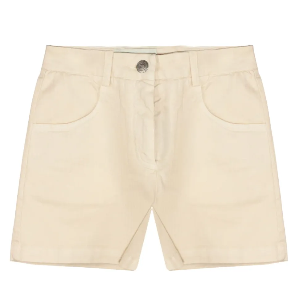 Shorts Cargo en Coton Stretch avec Logo