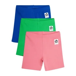 Shorts de cyclisme unis, lot de 3
