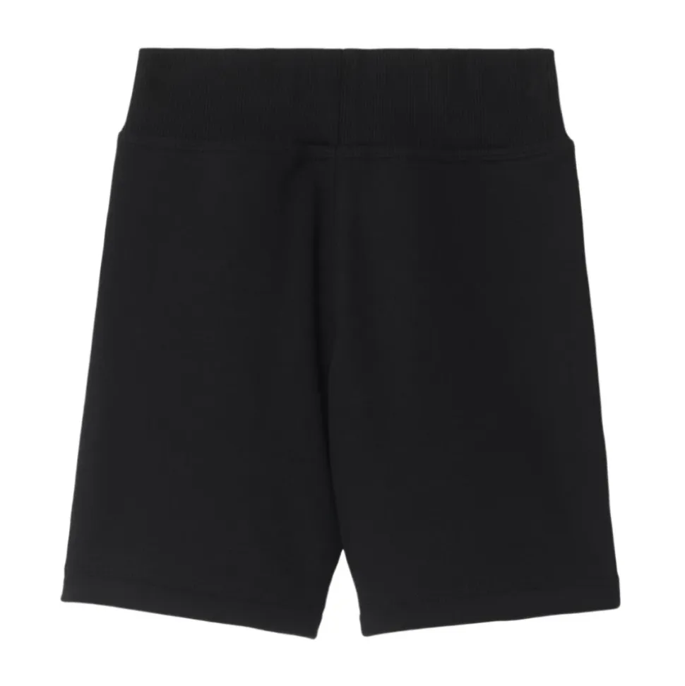 Shorts en coton à carreaux avec taille élastique