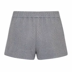 Shorts enduits avec ceinture élastique