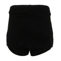 Shorts en maille avec appliqué logo