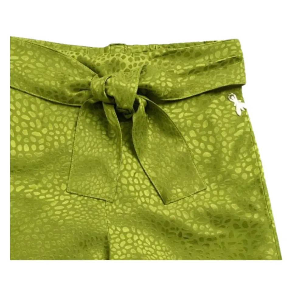 Shorts en tissu jacquard