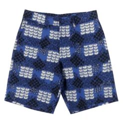 Shorts à motif taille haute