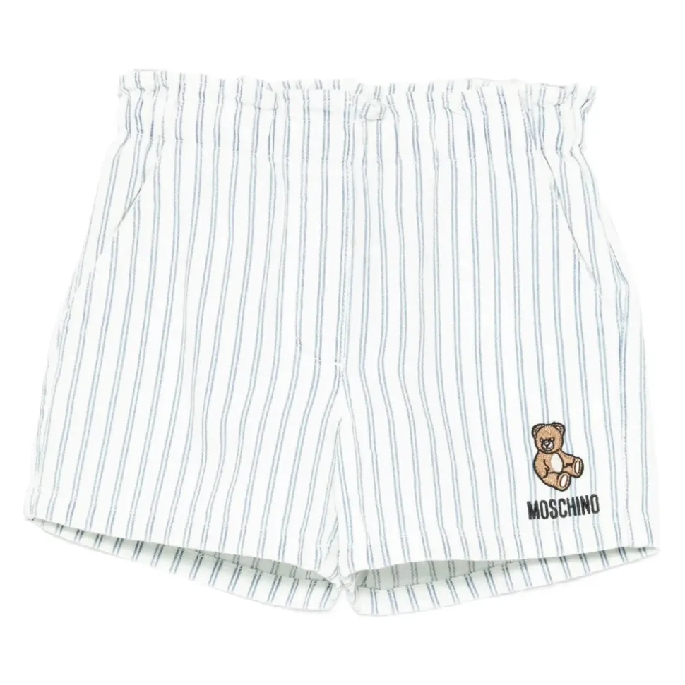 Shorts à rayures verticales