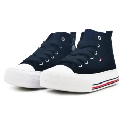 Sneaker Allacciata Alta