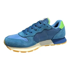 Sneakers Basses Bleues