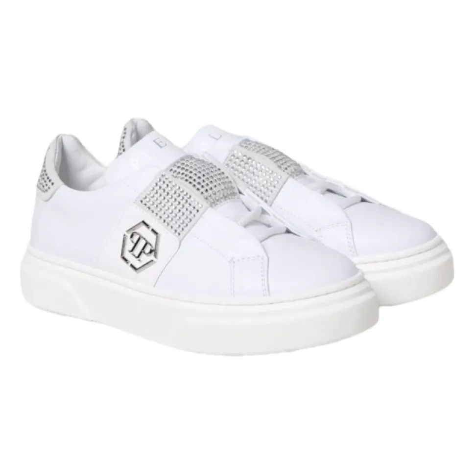 Sneakers blanches basses pour enfants