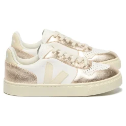 Sneakers Blanches Calcarie Platine V-10