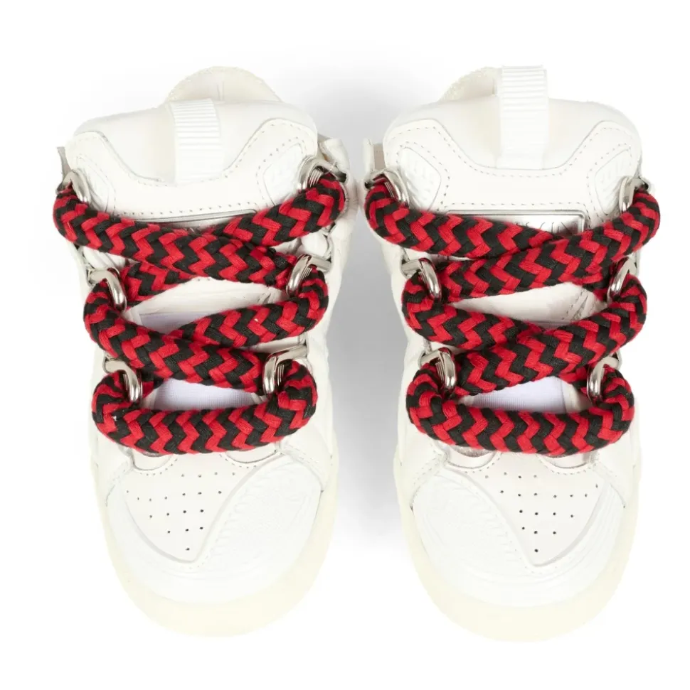 Sneakers Blanches Snake