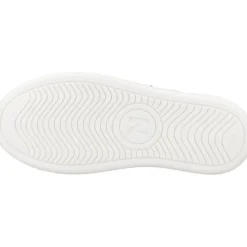 Sneakers Blanches à Velcro Scintillantes pour Enfants