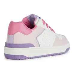 Sneakers Blanc Rose Enfants