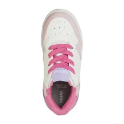 Sneakers Blanc Rose Enfants