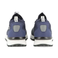 Sneakers Bleues avec Logo