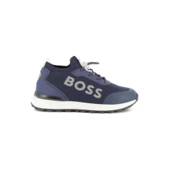 Sneakers Bleues avec Logo