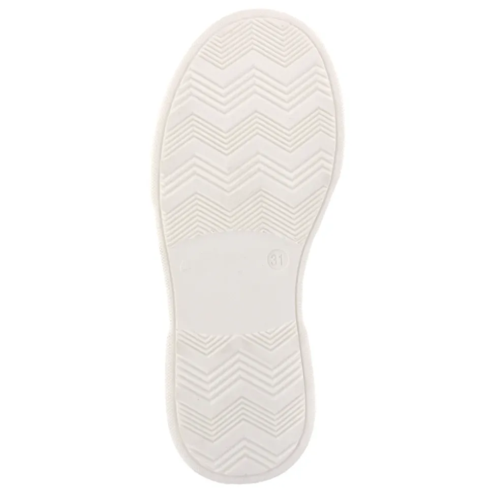 Sneakers Box Sole Lace Embroidery Skull