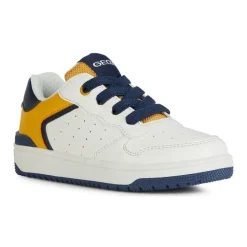 Sneakers Enfant Blanc Jaune Washiba