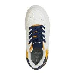 Sneakers Enfant Blanc Jaune Washiba