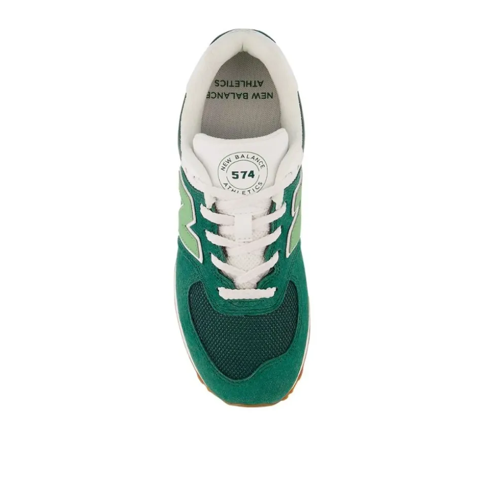 Sneakers en maille et cuir