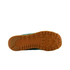 Sneakers en maille et cuir