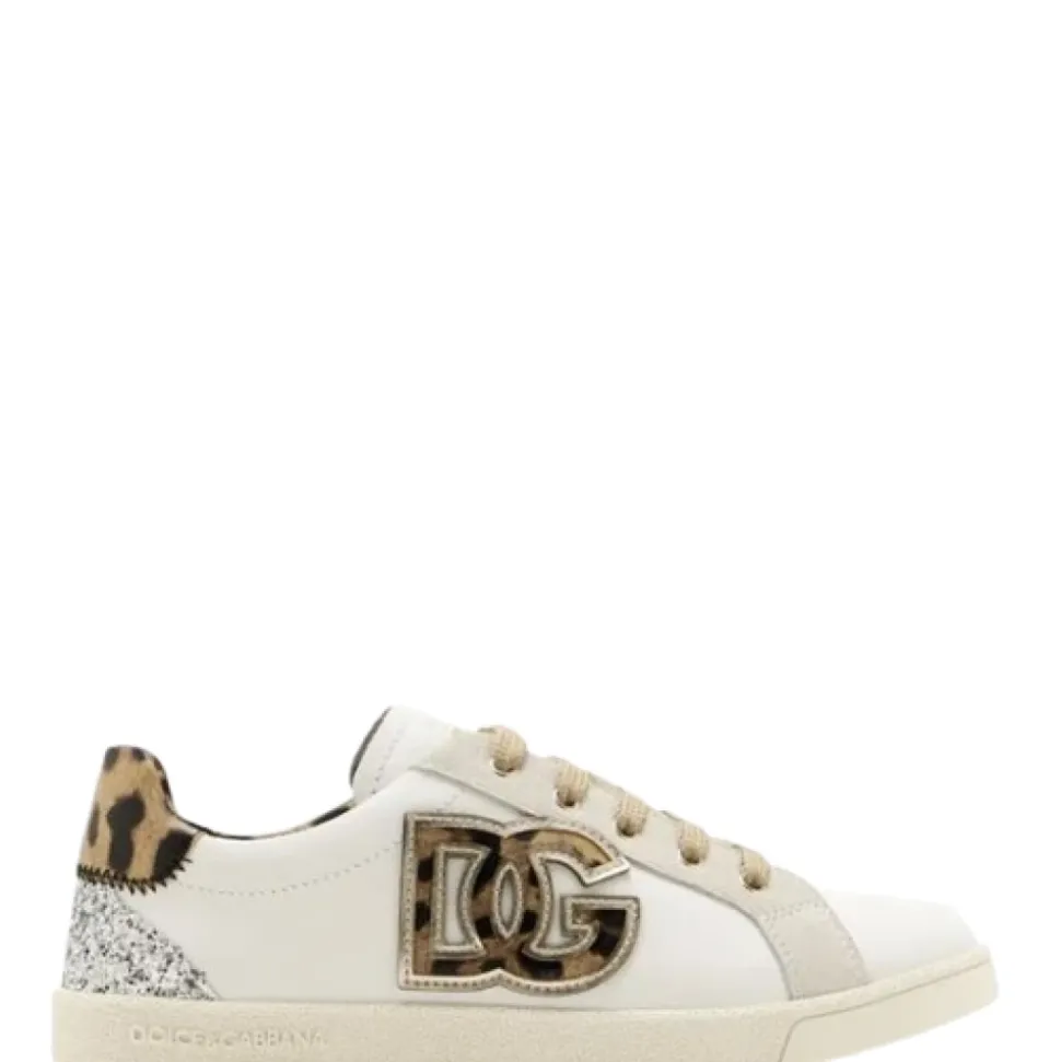 Sneakers Originales avec Paillettes et Broderie