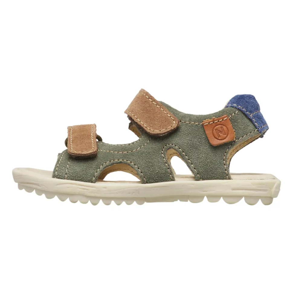 Suede Sandals Sky