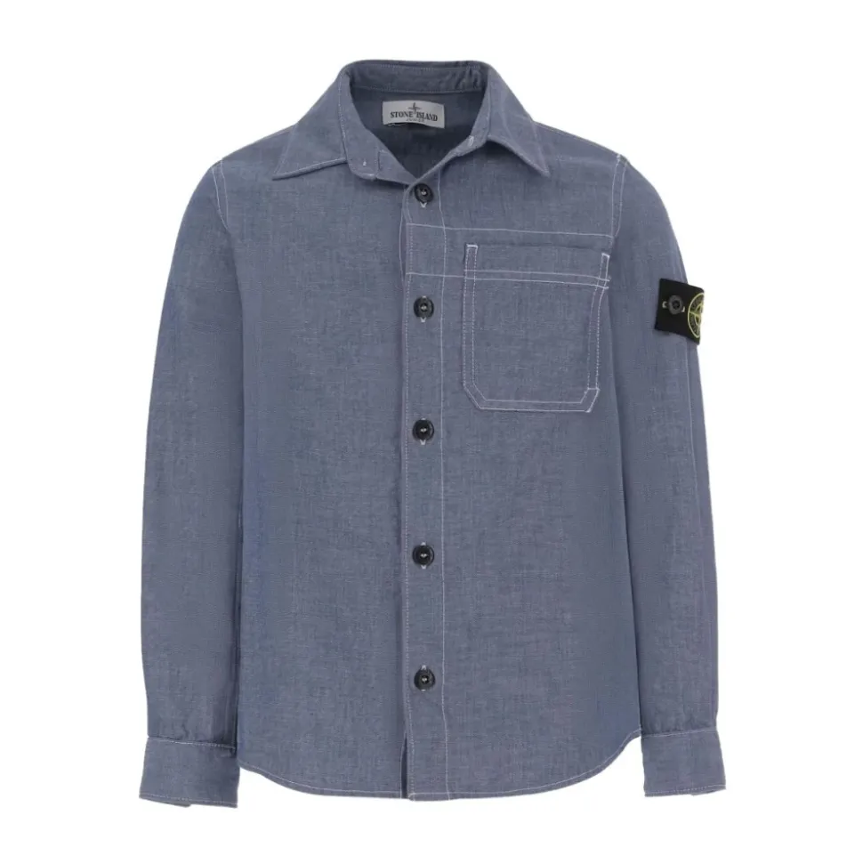 Surchemise en chambray