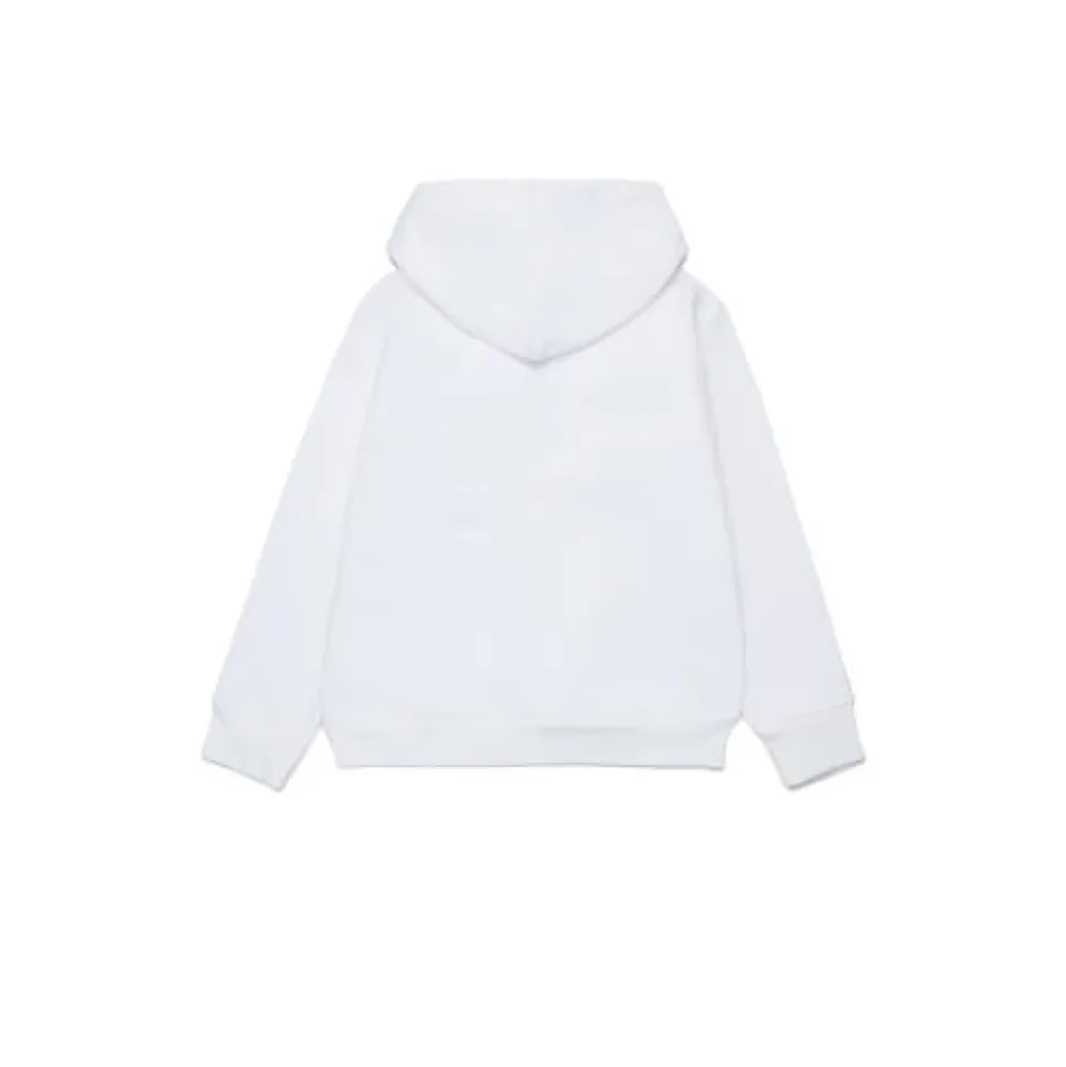 Sweat à Capuche avec Logo Brodé