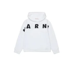 Sweat à Capuche avec Logo Brodé