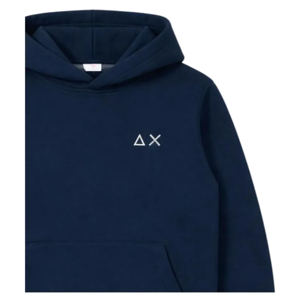 Sweat à capuche avec logo brodé