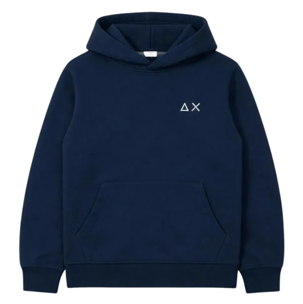 Sweat à capuche avec logo brodé