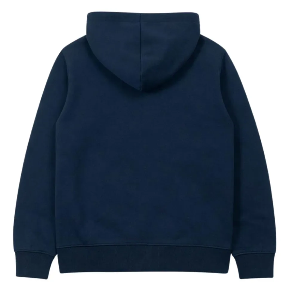Sweat à capuche avec logo brodé