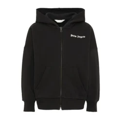 Sweat à capuche zippé avec logo