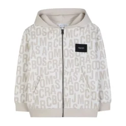 Sweat à capuche zippé Monogram