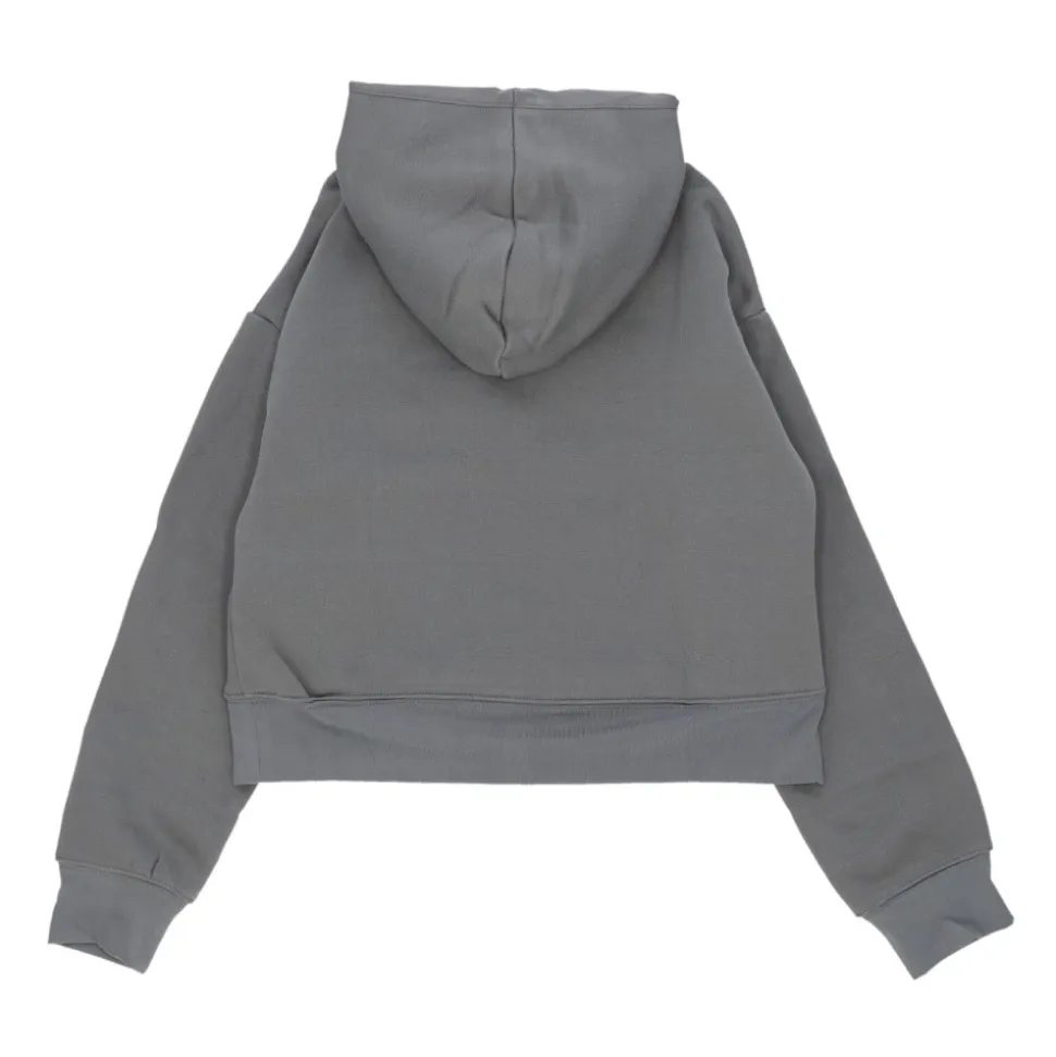 Sweat Léger à Capuche Gris Fumé