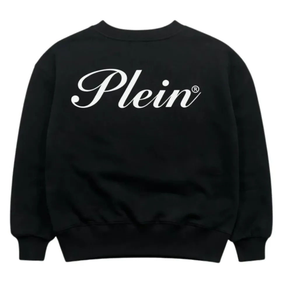 Sweatshirt Araignée Strass