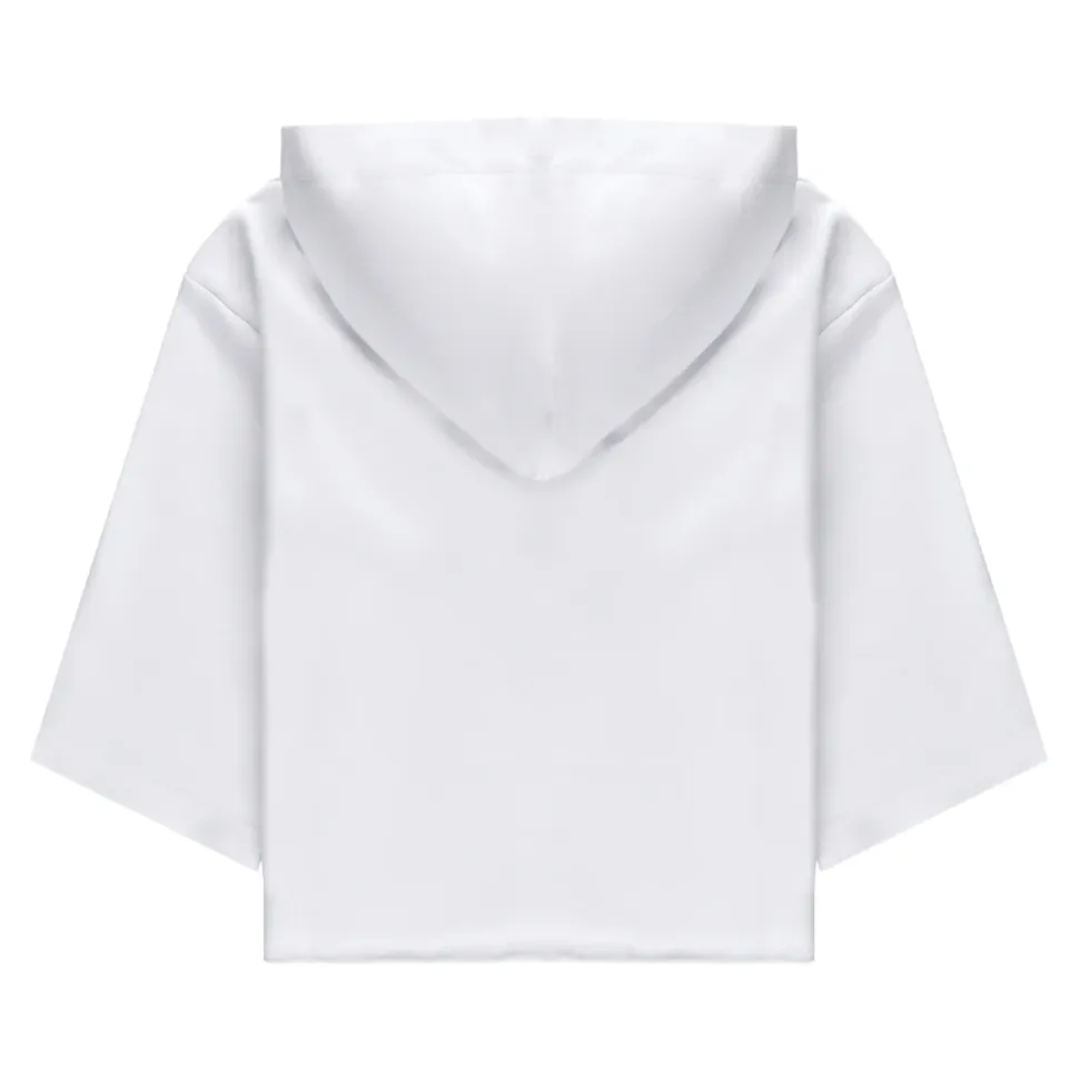 Sweatshirt à capuche en coton