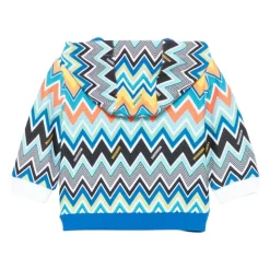Sweatshirt à capuche Zigzag