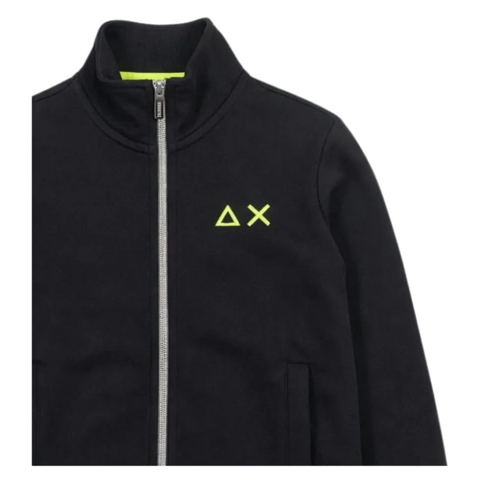 Sweatshirt à col montant zippé